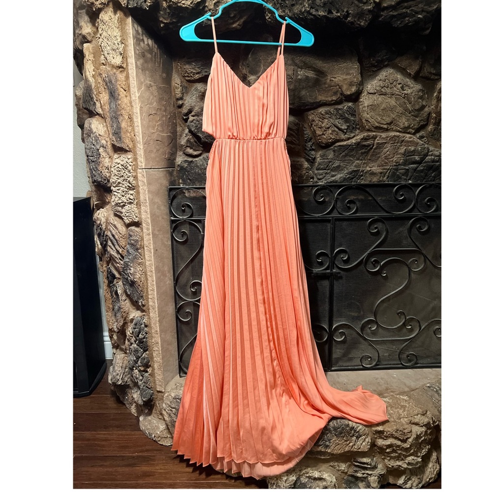 Express side cut long dress, size S